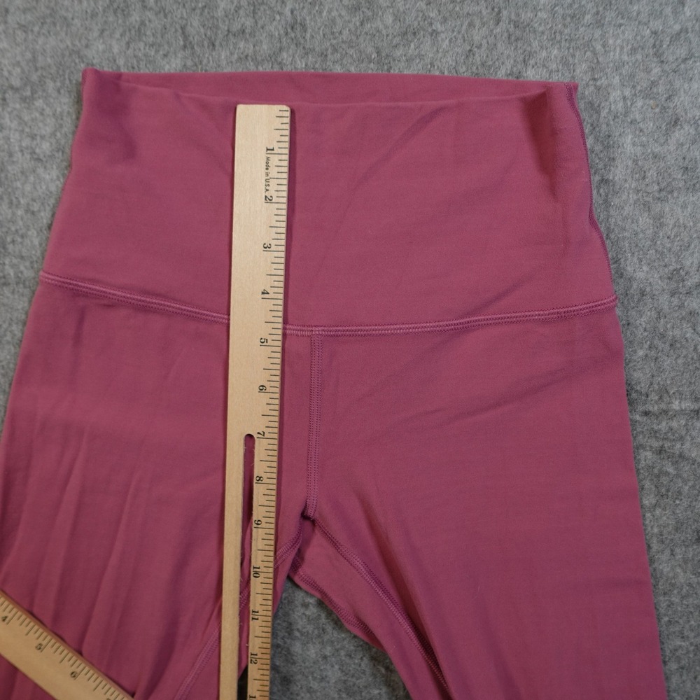 Lululemon Leggings Women 4 Pink Align High Rise Knit Athletic Yoga 28" Full - Picture 4 of 9